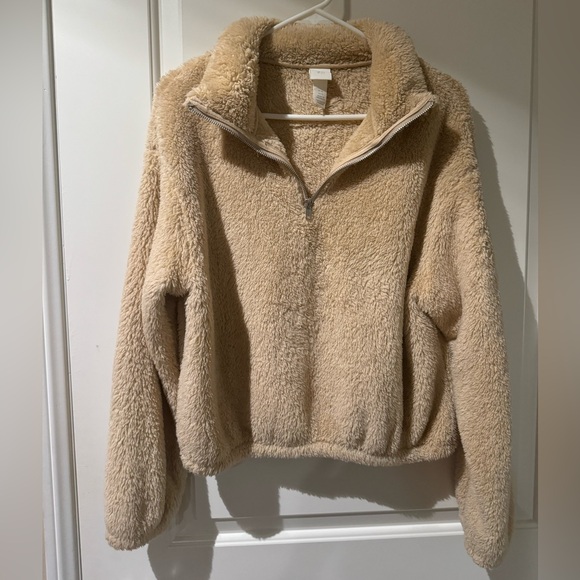 H&M Jackets & Blazers - H&M Teddy Quarter Zip